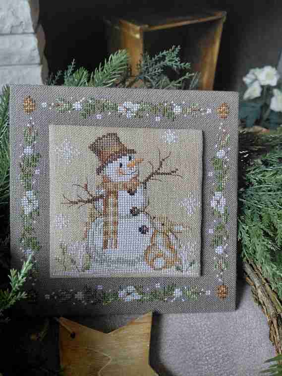 IL BOSCO D'INVERNO - SNOWMAN - CV278